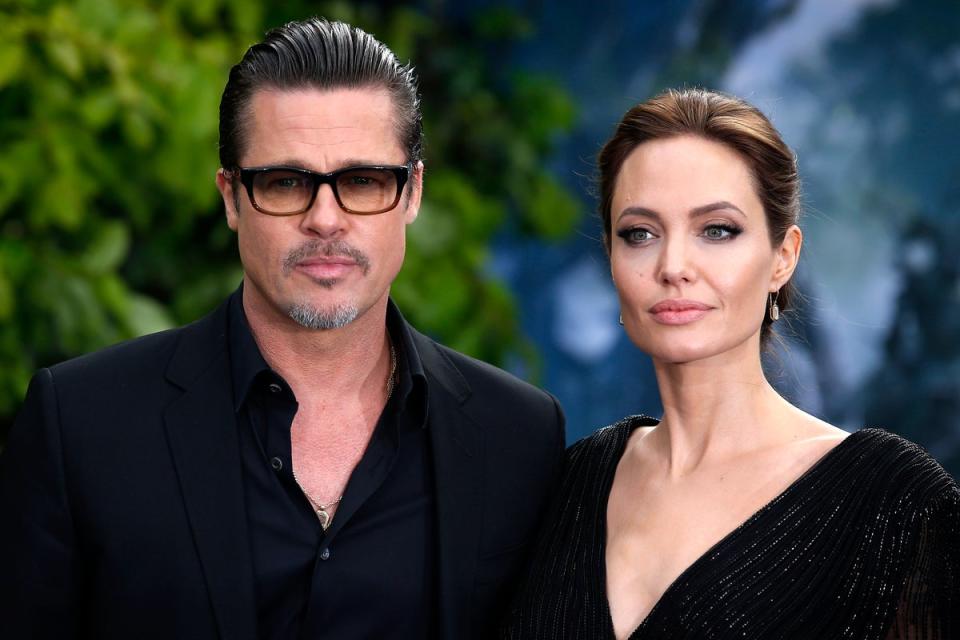 Brad Pitt and Angelina Jolie (PA Archive)