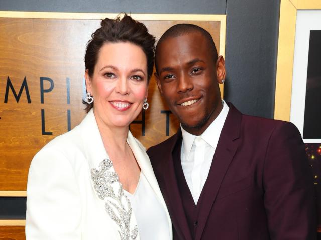 Olivia Colman Micheal Ward (Getty Images)