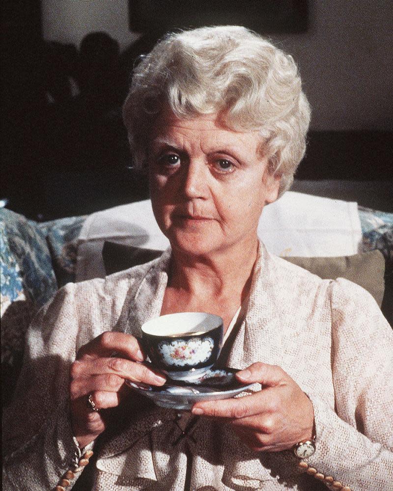 Angela Lansbury as Miss Marple, in 1980.