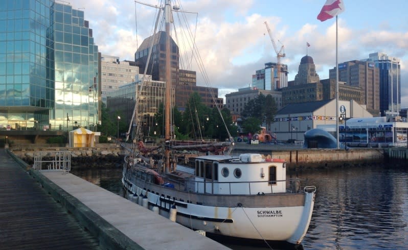 History is juxtaposed with a variety of modern-day architecture on the Halifax harbour front. Picture: Jo Fulwood