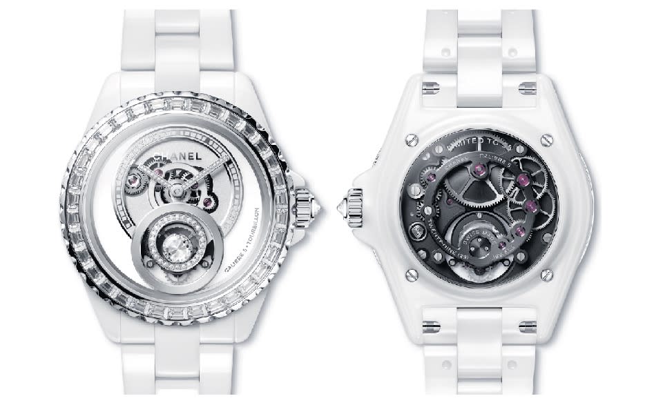 An amazing Chanel creation featuring a tourbillon