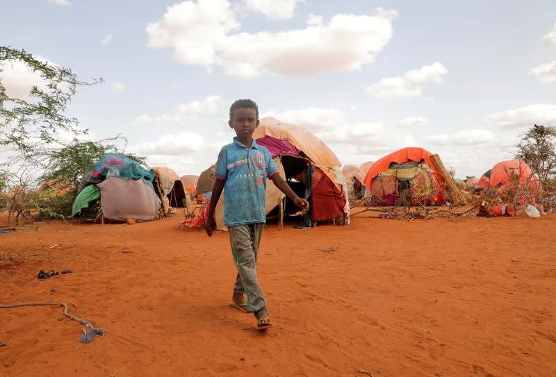 FILE PHOTO: As hunger bites in Somalia, babies start to die in Dollow