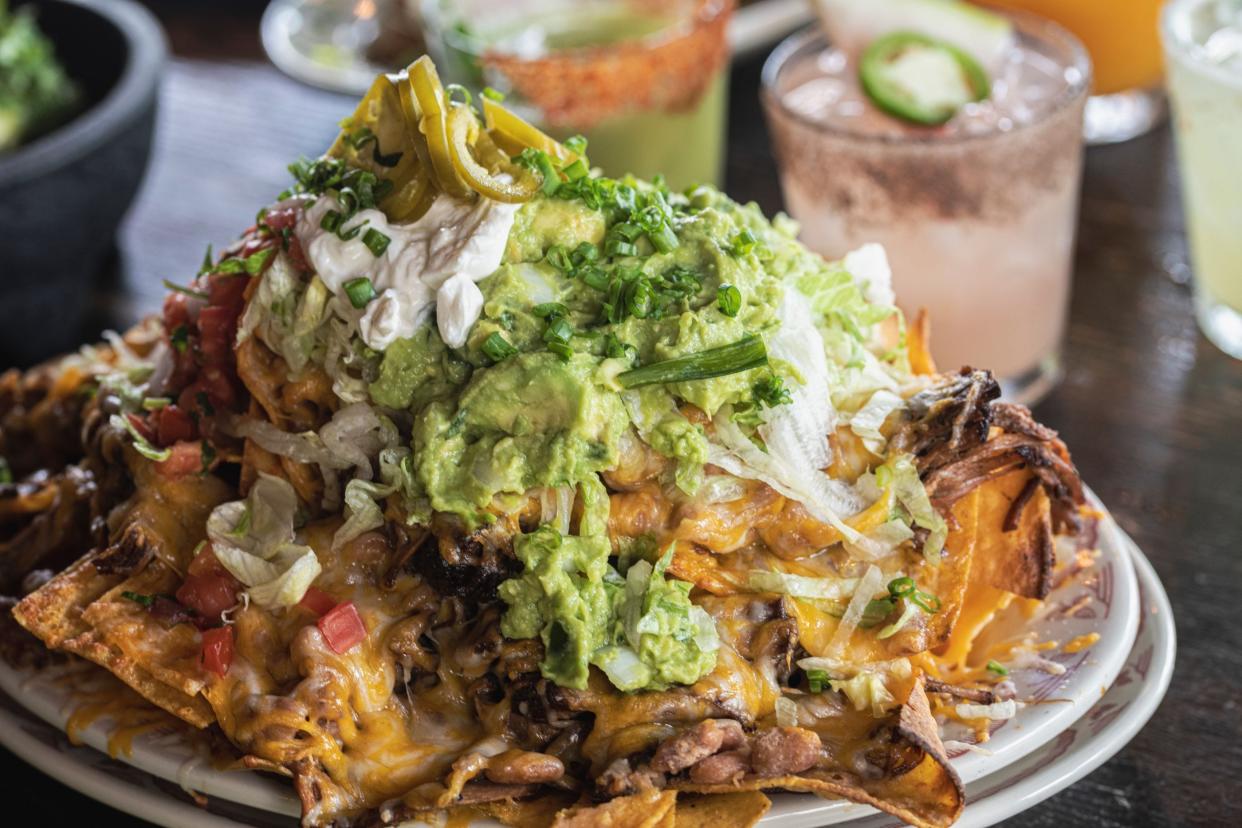 Smoked brisket nachos are on the menu at El Camino Mexican restaurants.