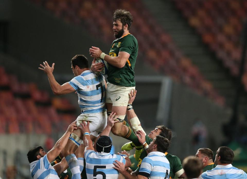 Argentina host South Africa in Round Five of the Rugby Championship   (Getty Images)