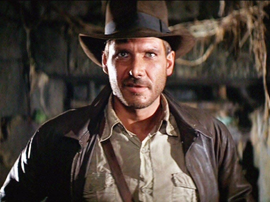 Harrison Ford as Indiana Jones in "Raiders of the Lost Ark."