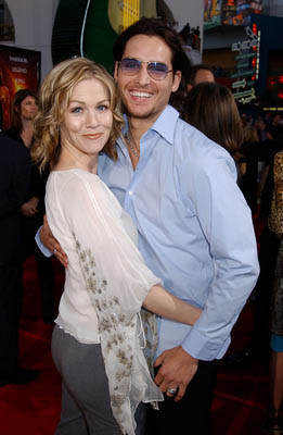 Jennie Garth and Peter Facinelli at the LA premiere of Universal's The Scorpion King