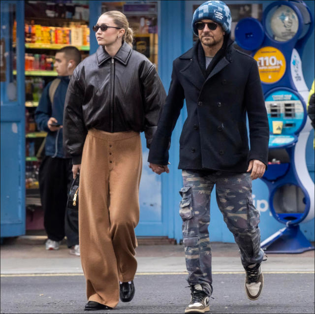 Gigi Hadid's See-Through Yoga Pants & Sneaker Street Style Is So Chic