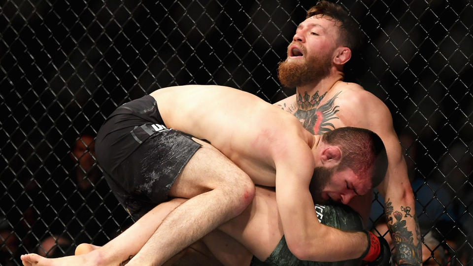 Khabib pulled off a dominant win against the Irishman. Pic: Getty