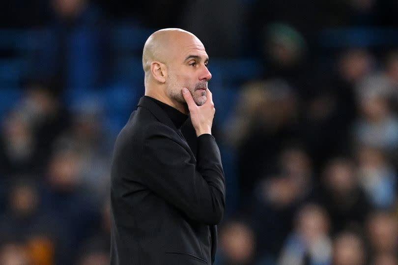 Manchester City boss Pep Guardiola