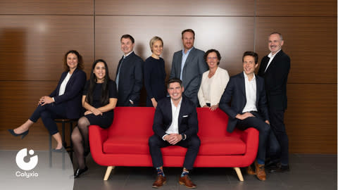 Calyxia management team (Photo: Business Wire)