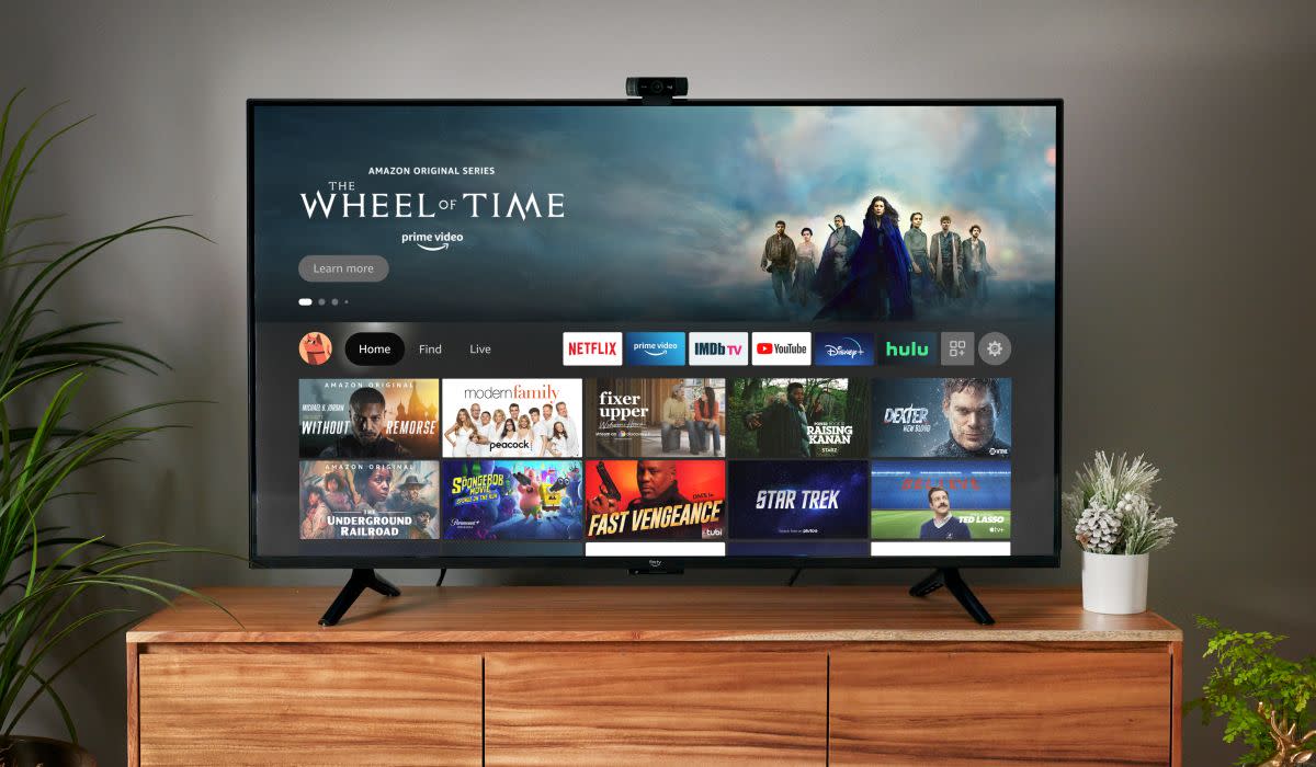 This is the Fire TV screen, which honestly isn't very intuitive.