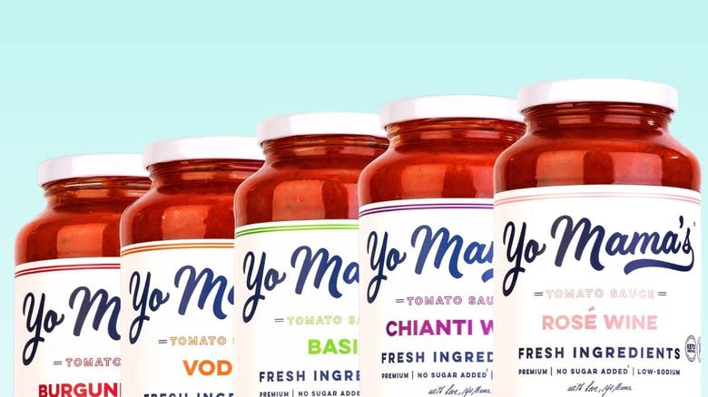 Yo Mama's pasta sauces