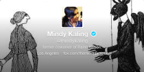 twitter bio mindy kaling