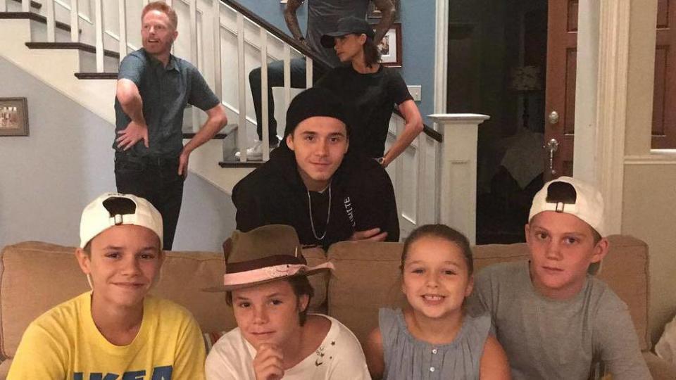 Familie Beckham zu Besuch bei “Modern Family”