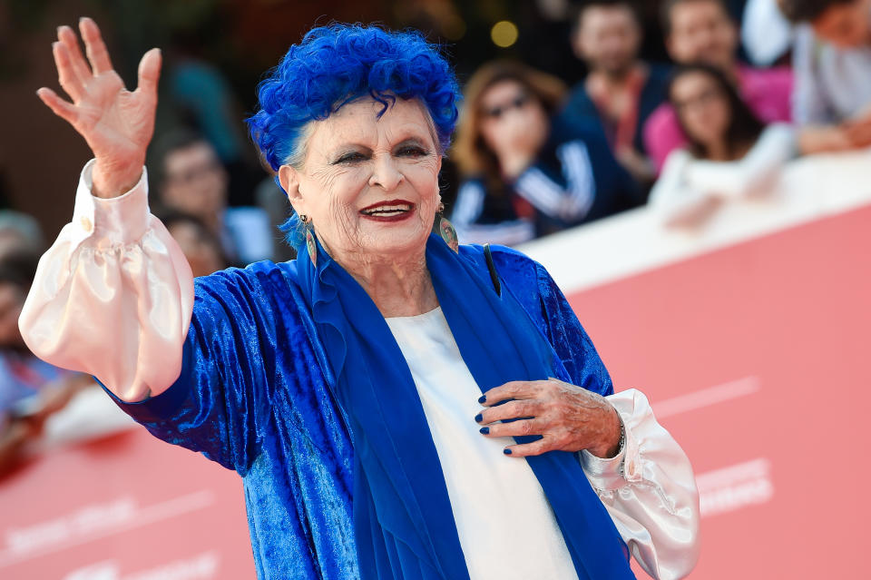 Lucia Bosè al Roma Film Fest 2019 (photo by Marilla Sicilia/Archivio Marilla Sicilia/Mondadori Portfolio via Getty Images)