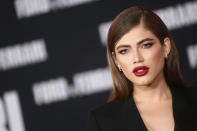 Valentina Sampaio ha postato su Instagram l'immagine della copertina di "Sports Illustrated"in cui appare in bikini. La 23enne brasiliana è stata la prima modella trans protagonista di una campagna di "Victoria's Secret" e la prima ad apparire sulla copertina di "Vogue Paris". (Photo by Tommaso Boddi/WireImage)