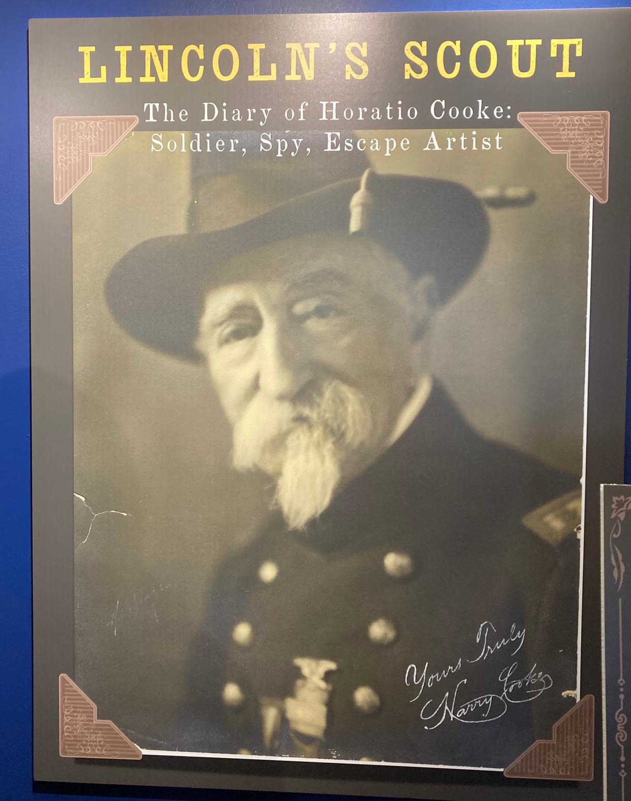 "Lincoln’s Scout: The Diary of Horatio Cooke: Soldier, Spy, Escape Artist," the latest exhibit at the La Quinta Museum, will be available for viewing through Dec. 31.