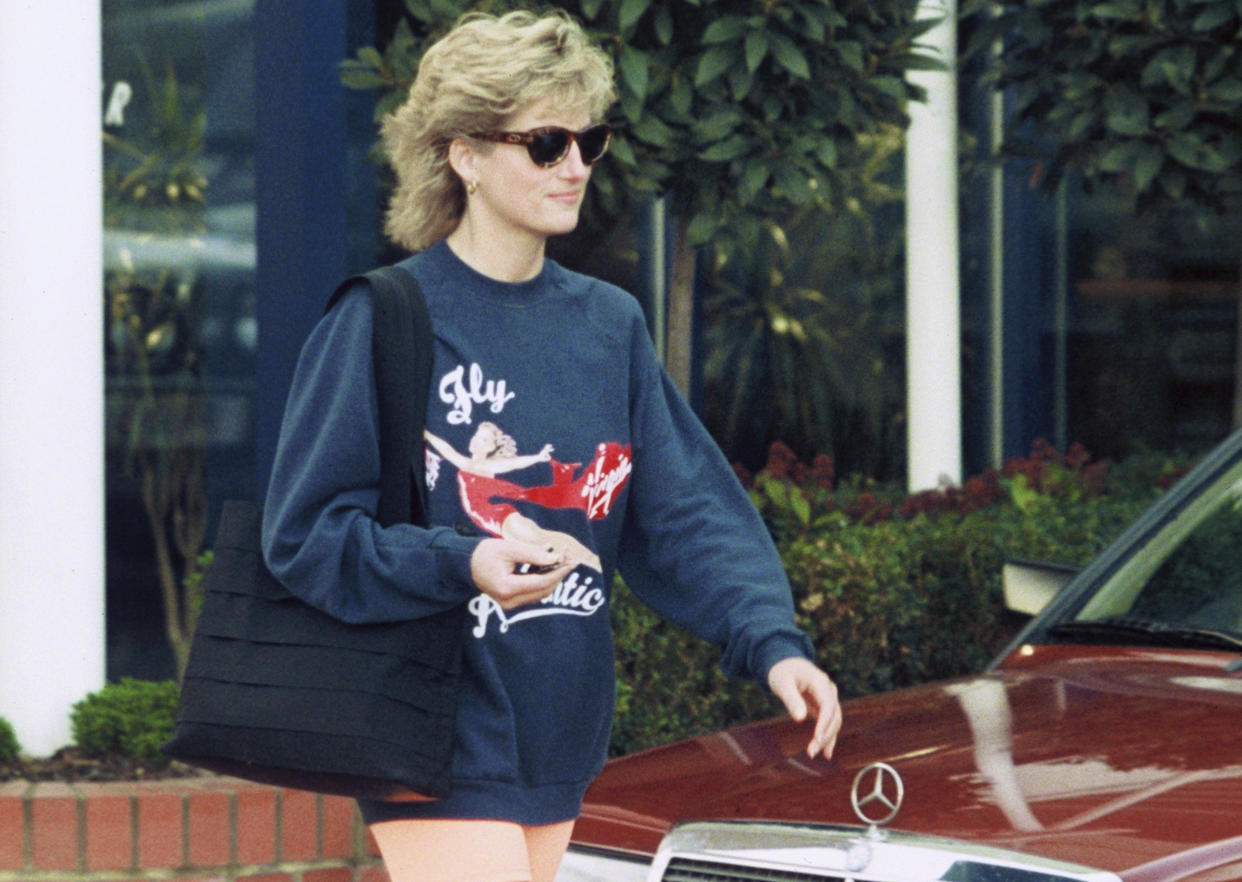 Princess Diana's favourite gym sweatshirt has sold at auction for an eye-watering sum [Photo: Getty]