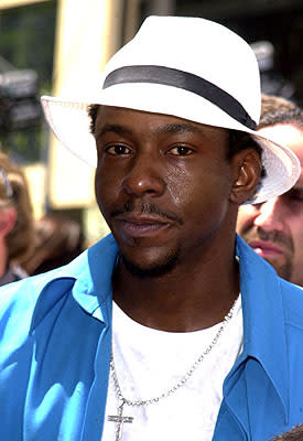 Bobby Brown at the Hollywood premiere of Walt Disney's The Princess Diaries