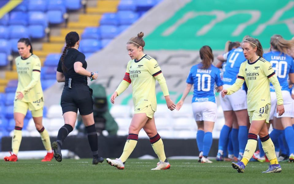 Top of the Women's Super League but a club in reverse - what's gone wrong for Arsenal Women? - GETTY IMAGES