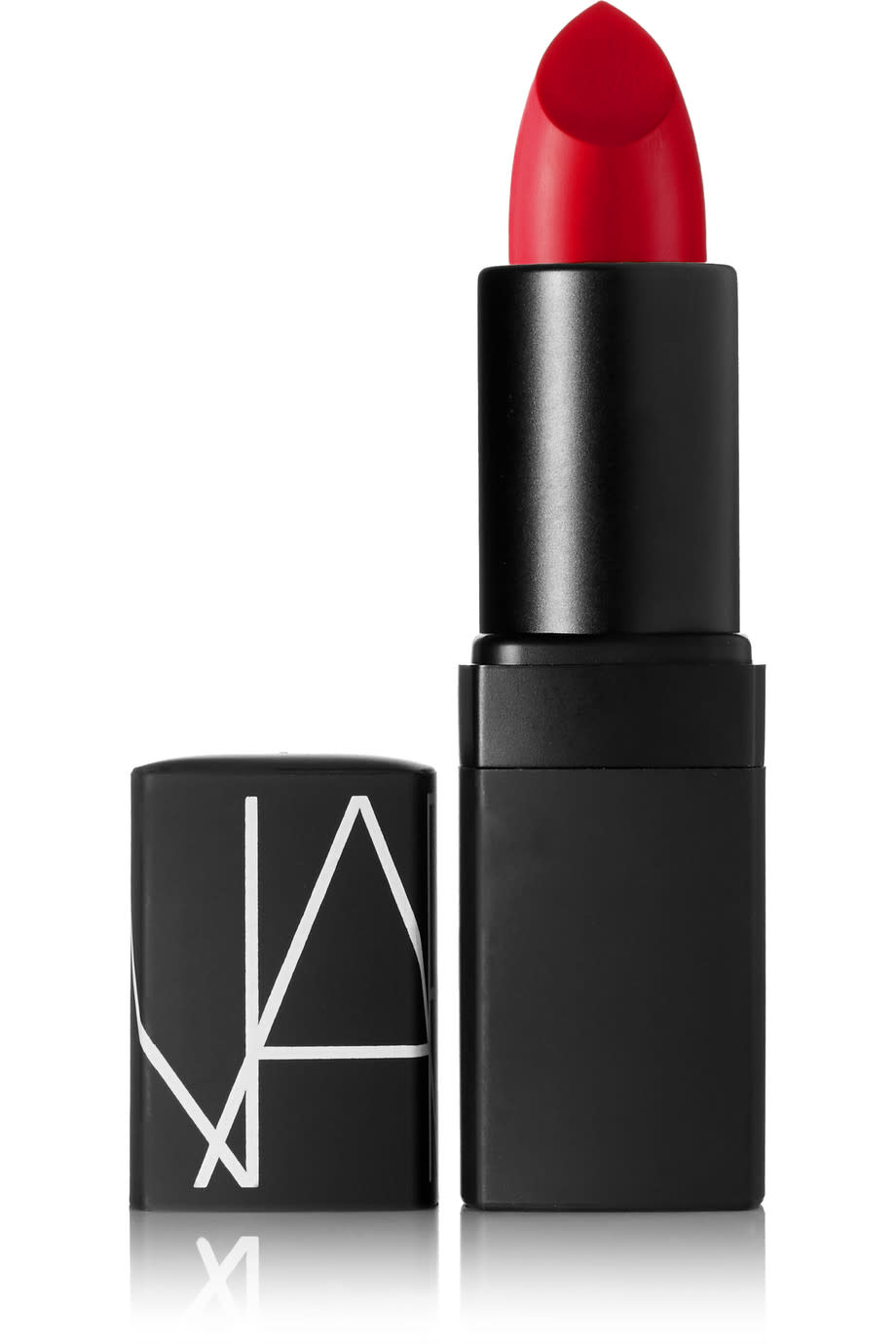 Popular on Polyvore: NARS Semi Matte Lipstick in Jungle Red