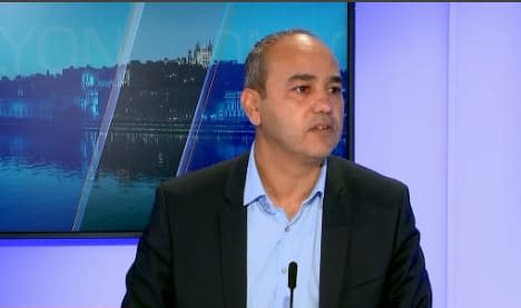 Mohamed Boudjellaba, le maire de Givors, sur le plateau de BFM Lyon le 8 octobre 2021. - BFM Lyon