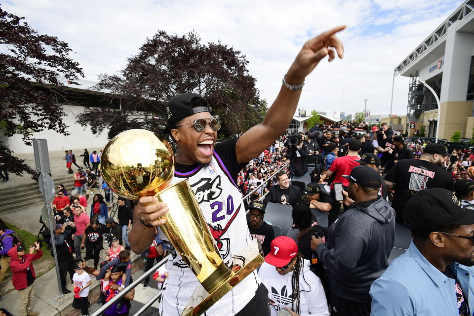 Toronto celebrates Raptors victory