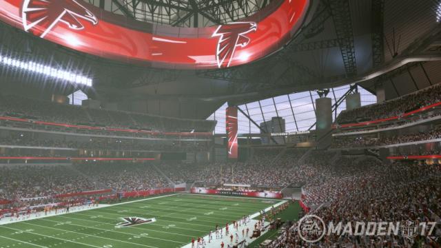 Atlanta's Mercedes-Benz Stadium makes its debut in 'Madden NFL 17'