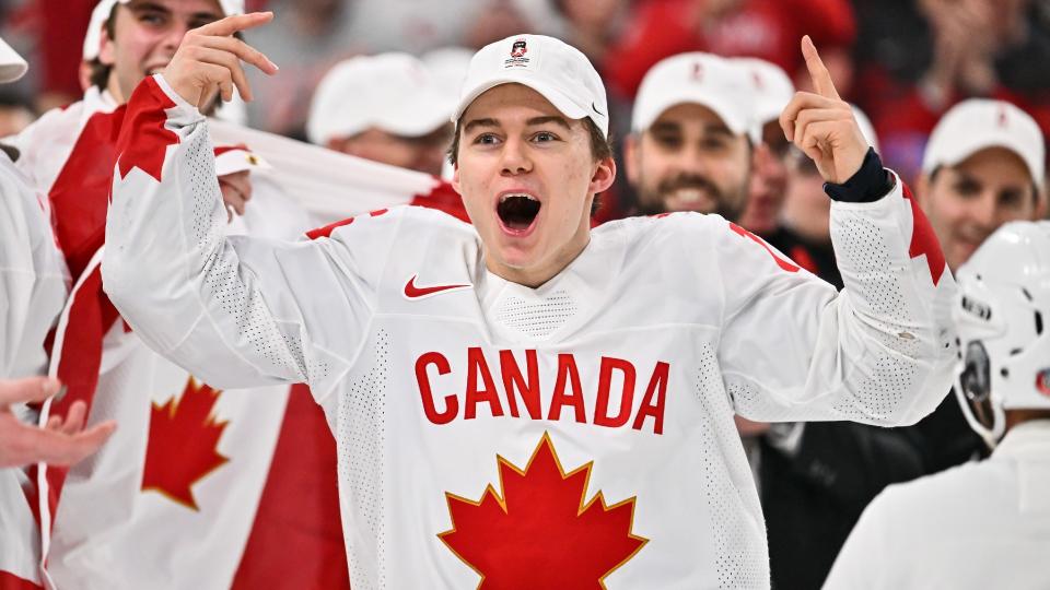 Hockey fans will be talking about Connor Bedard's memorable 2023 World Juniors for years to come, but will it go down as the greatest ever performance in tournament history? (Getty Images)