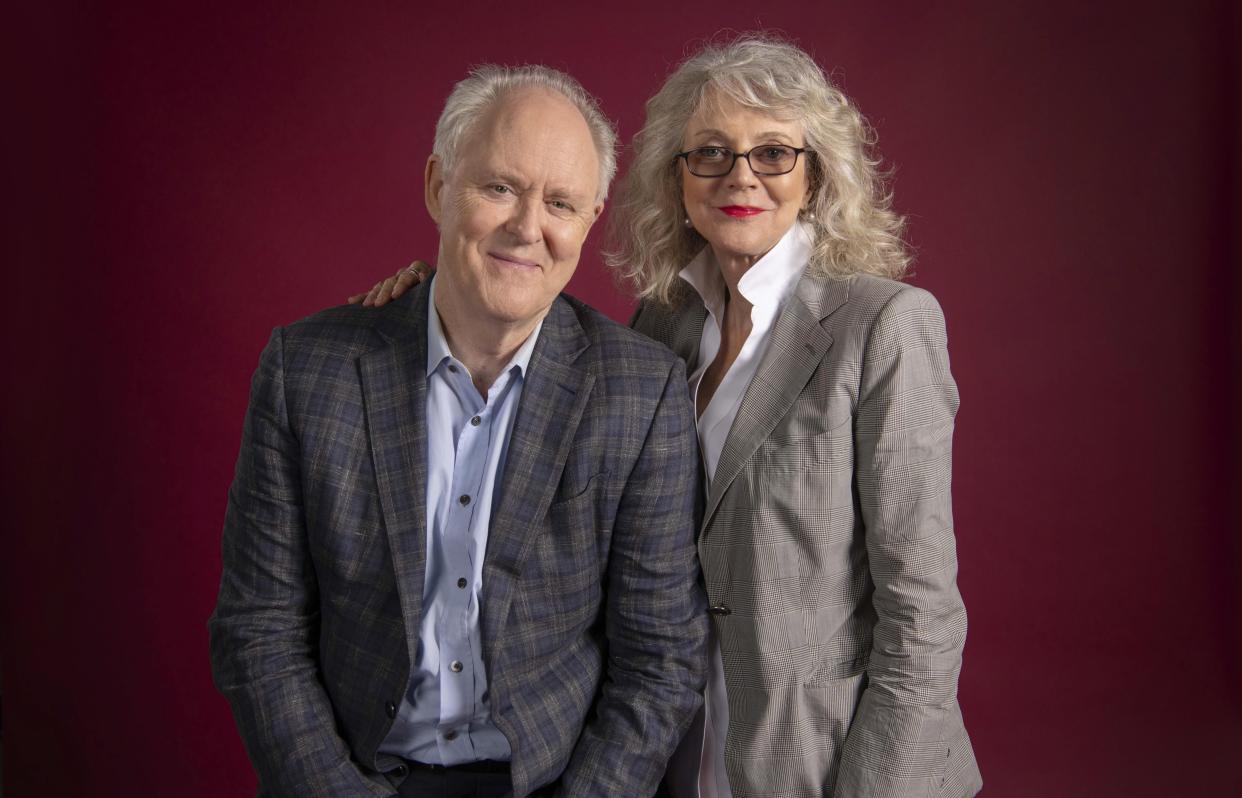 In the new romantic dramedy &ldquo;The Tomorrow Man,&rdquo; John Lithgow and Blythe Danner star as neurotic loners who fall in love. (Photo: Damon Dahlen/HuffPost)