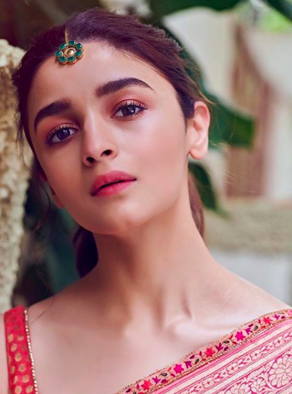 Alia Bhatt's look