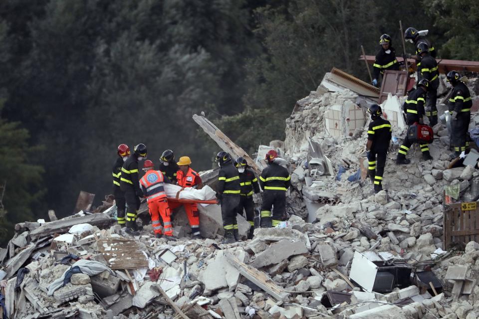 Powerful earthquake hits central Italy