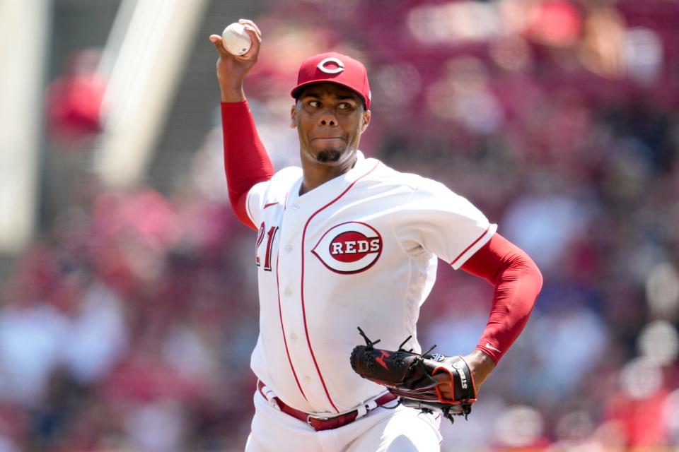 The Reds take on the Cubbies this weekend at Great American Ball Park. On Sunday, fans receive a free poster of pitcher Hunter Greene, while supplies last.