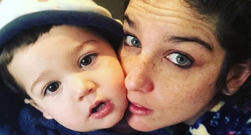 Juana Repetto publicó una foto amamantando a su hijo y causó revuelo en las redes. Foto: Instagram.com/juanarepettook