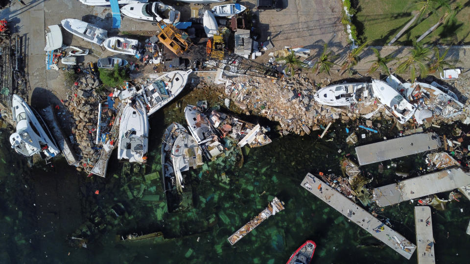 Hurrikan Otis traf im November bei Acapulco auf die Küste von Mexiko (Bild: REUTERS/Raquel Cunha)