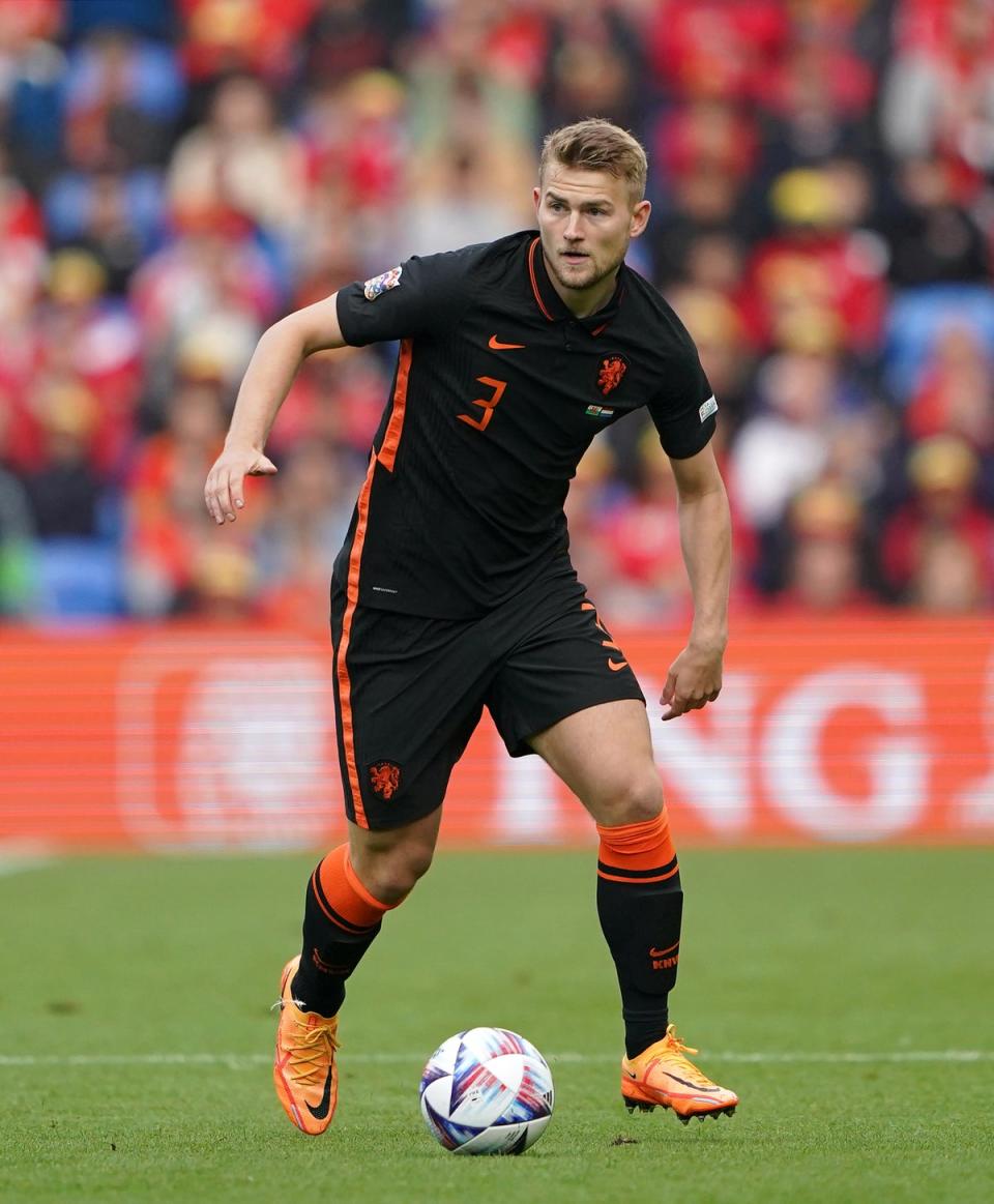Matthijs de Ligt in action for Netherlands (Zac Goodwin/PA) (PA Wire)