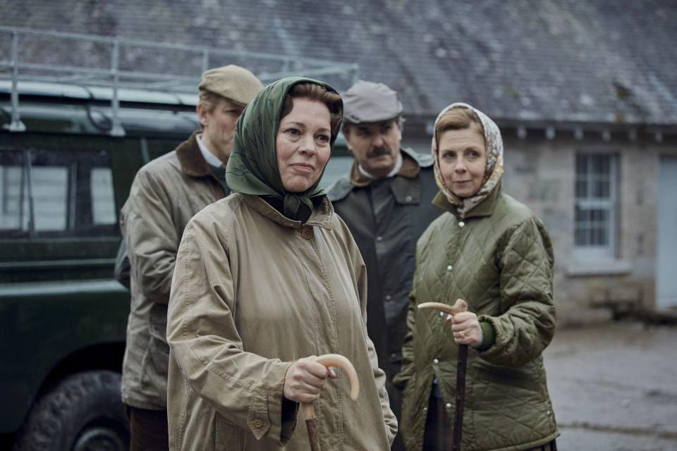 Olivia Colman played the monarch in seasons three and four of 'The Crown'. (Sophie Mutevelian/Netflix)