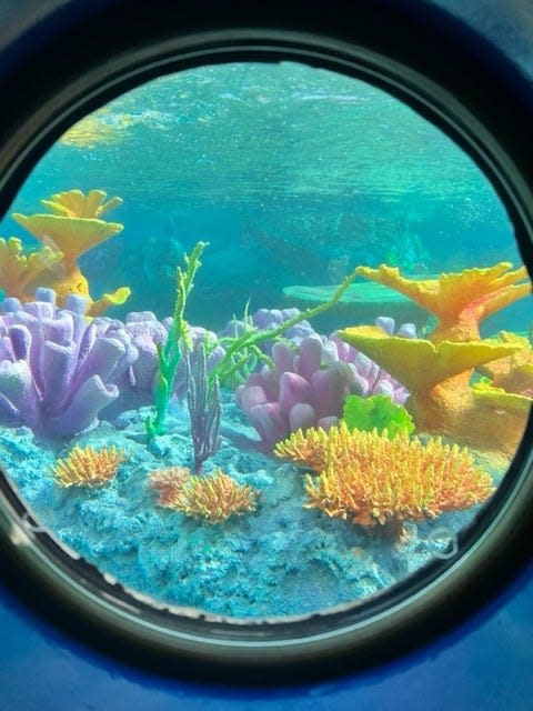 The newly reopened and refurbished Finding Nemo Submarine Voyage takes guests on an underwater journey with Nemo and his friends.