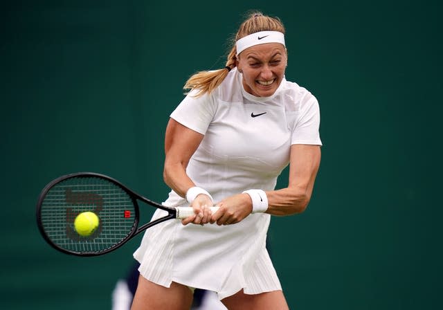 Petra Kvitova is through to the third round 