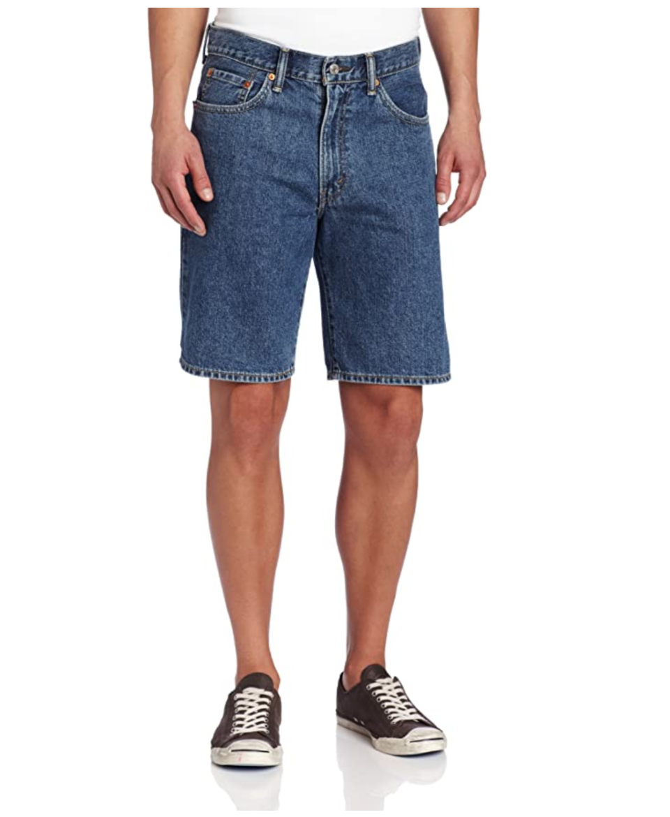 Levi's Men's 550 Relaxed Fit Shorts. Image via Amazon.