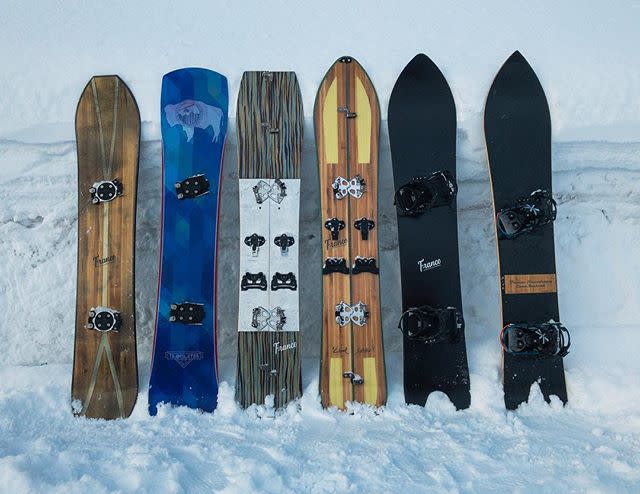 The Custom Gear: Wagner Skis and Franco Snowboards