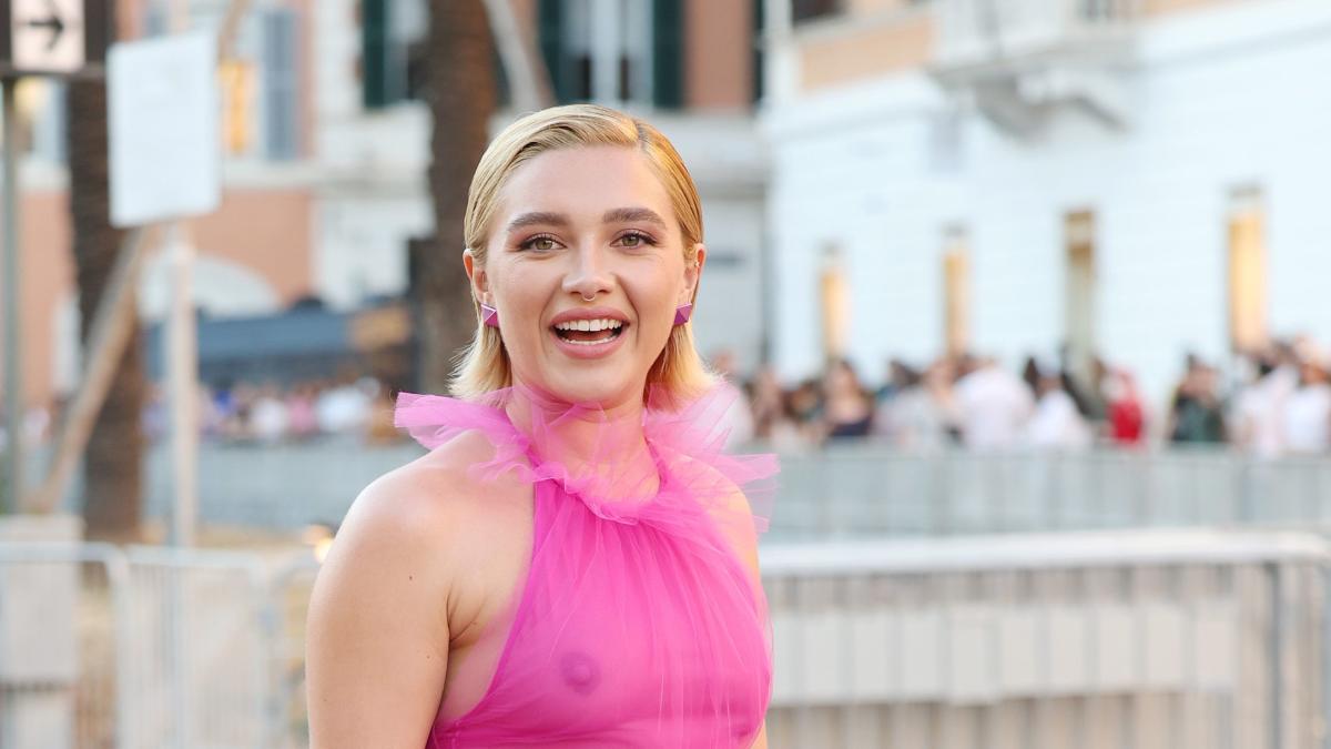 Florence Pugh slams backlash over sheer pink gown: 'Technically they're  covered?' - Good Morning America