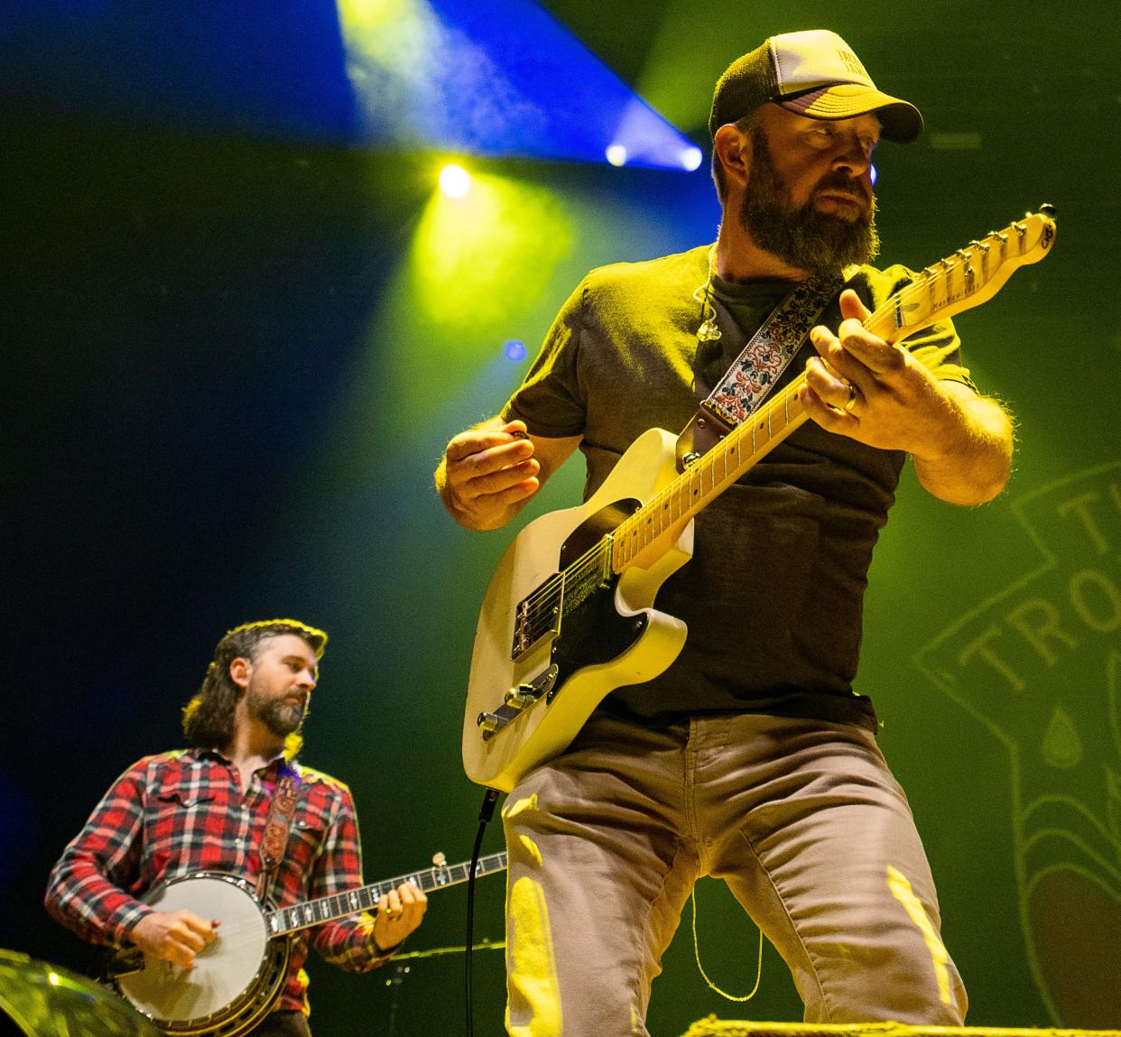 Turnpike Troubadours perform on Friday December 15, 2023 at the Fiserv Forum in Milwaukee, Wis.