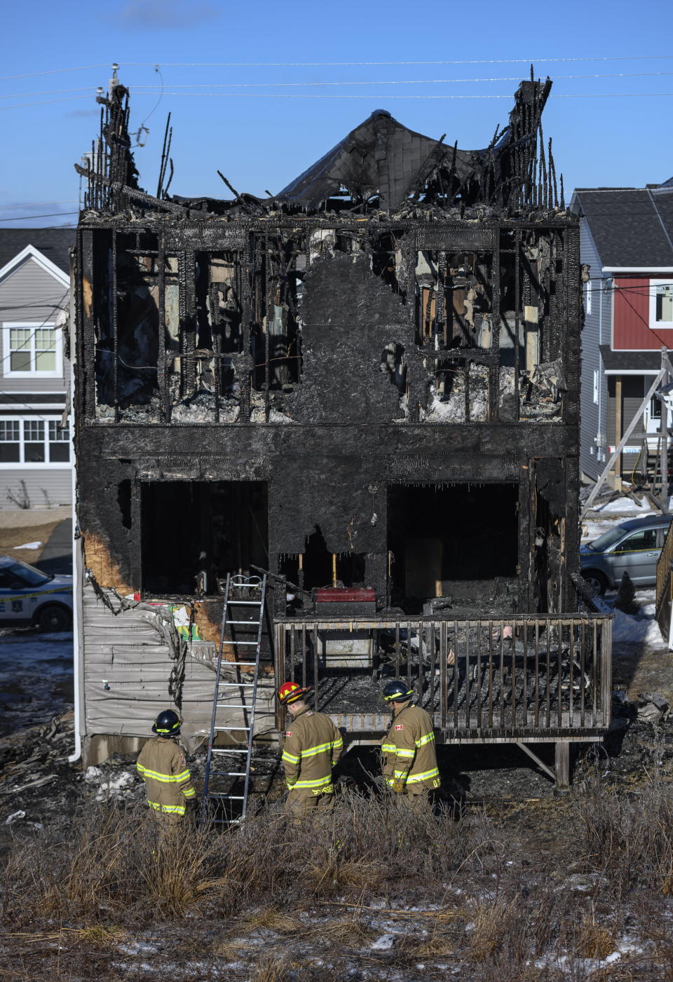 Fire destroys the Barhos family home