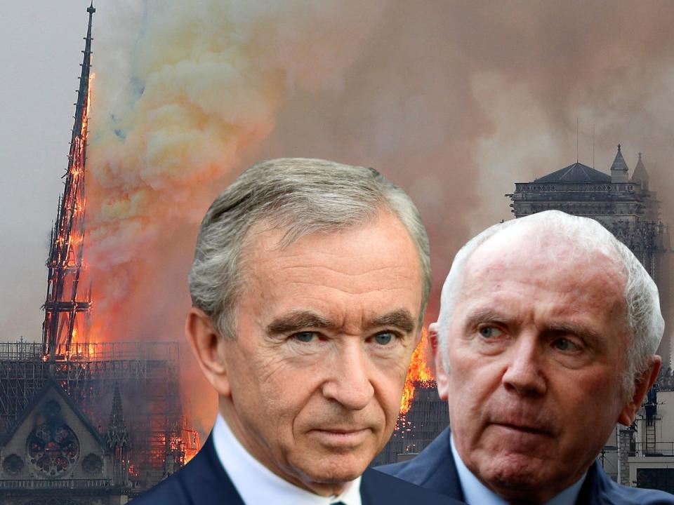 Bernard Arnault and François Pinault are the two richest men in France.