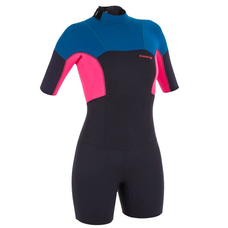 decathlon shorty surfing wetsuit