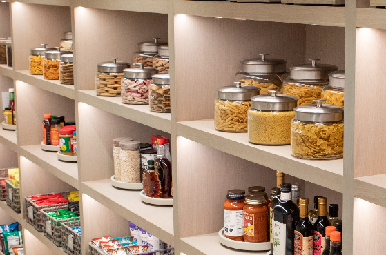 Khloé Kardashian Shared Her Perfectly Organized Kitchen Pantry