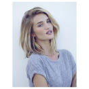 British supermodel Rosie Huntington-Whiteley is the latest celeb to join the long bob brigade. <b>PHOTOS:</b> The Evolution Of Rosie Huntington-Whiteley