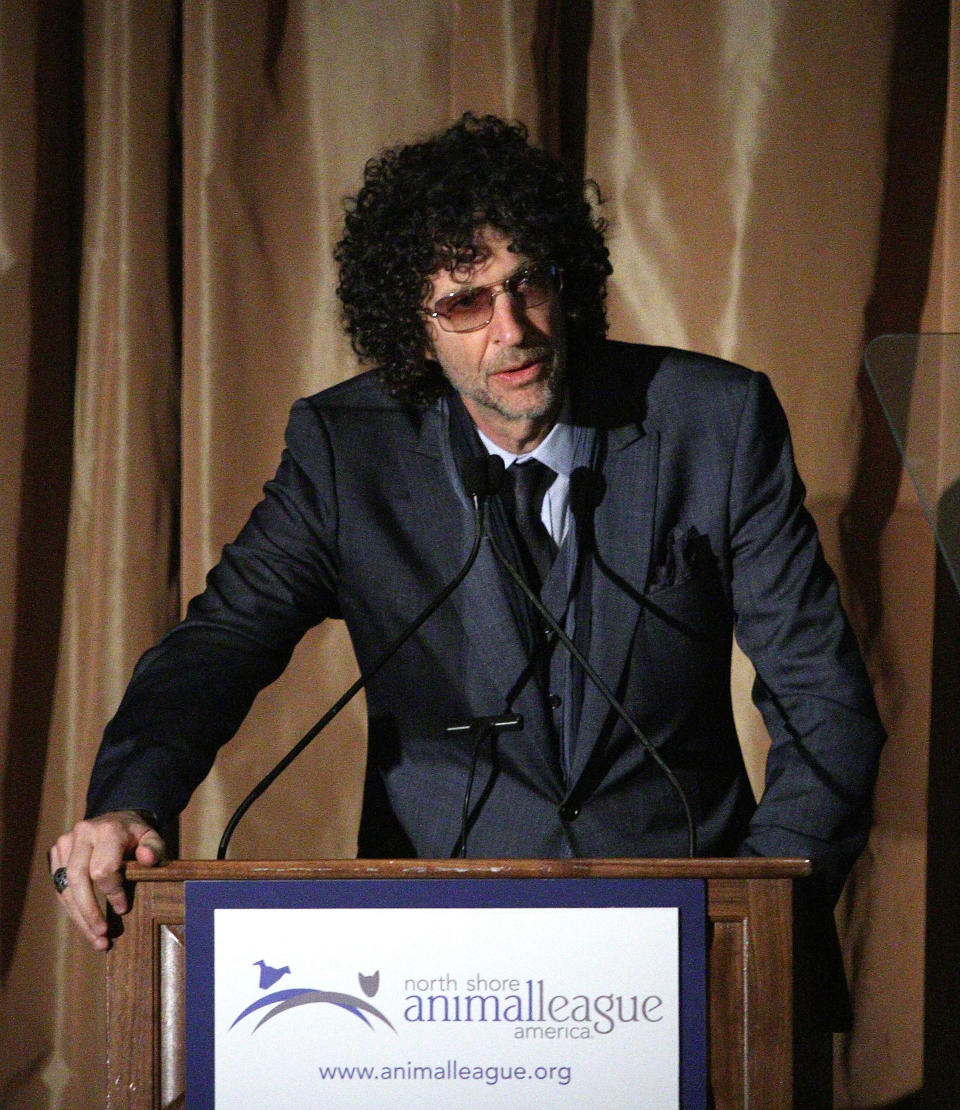 Closeup of Howard Stern