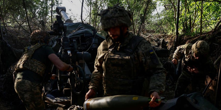 Ukrainian soldiers